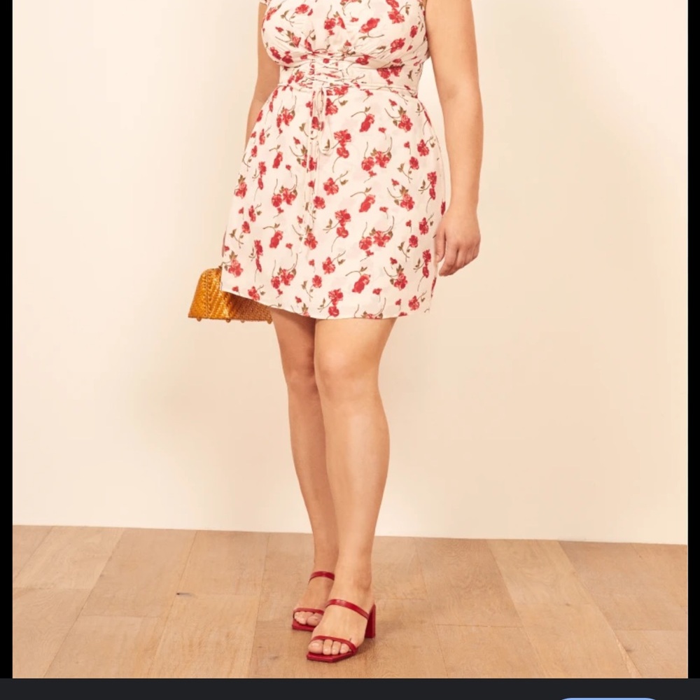 Reformation Floral Mini Dress - Jess Es